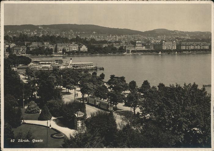 Dampfer Seitenrad Zürich Quais