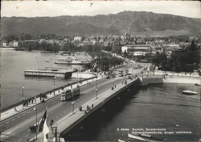 Strassenbahn Zürich Quaibrücke Uetliberg
