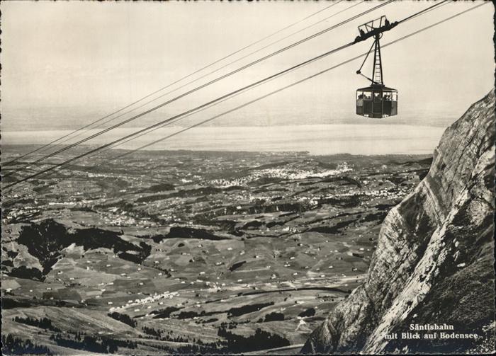 Seilbahn Säntisbahn Bodensee