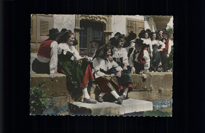Trachten Alsace Gruppe