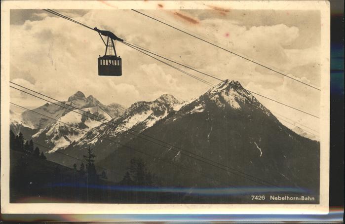 Seilbahn Nebelhornbahn Oberstdorf