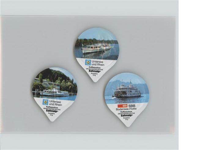 Dampfer Binnenschifffahrt MS Kreuzlingen MF Romanshorn MS Stein a