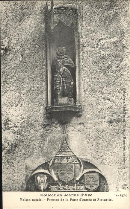 Domremy-la-Pucelle Vosges Collection Jeanne d_Arc Maison natale F