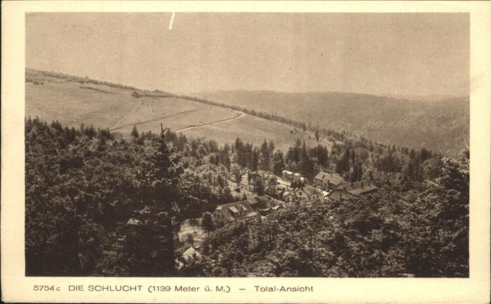 Le Valtin Col de la Schlucht
