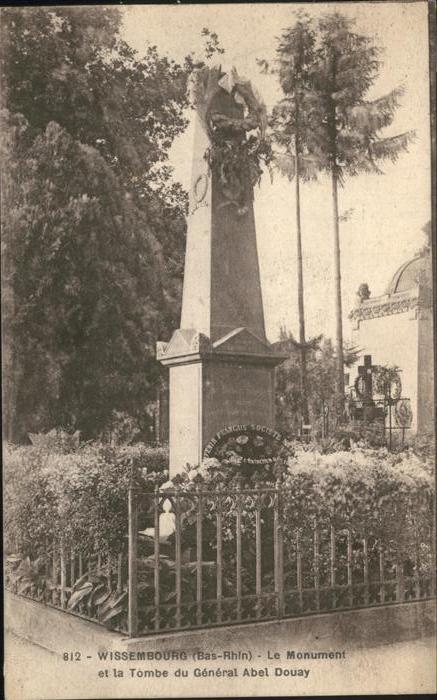 Wissembourg Monument et la Tombe du General Abel Do