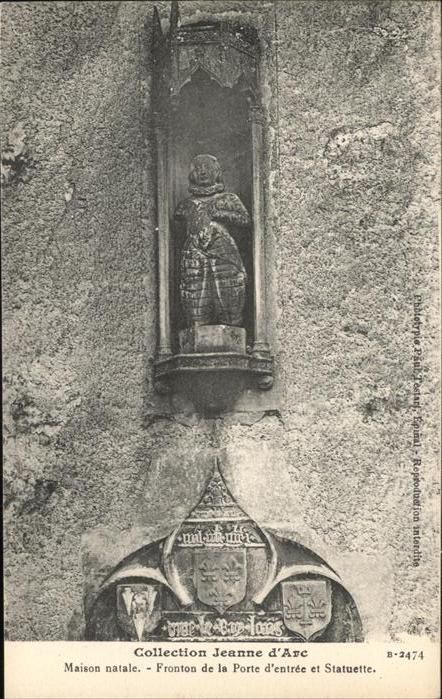 Domremy-la-Pucelle Vosges Collection Jeanne d_Arc Maison natale F