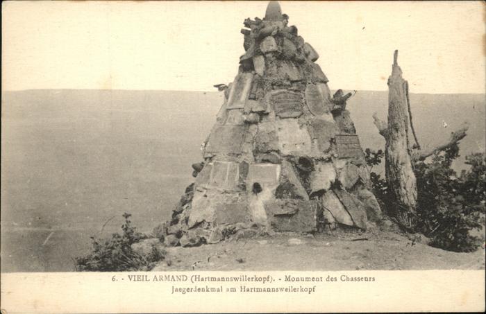 Hartmannswillerkopf Monument des Chasseurs Jaegerdenkmal