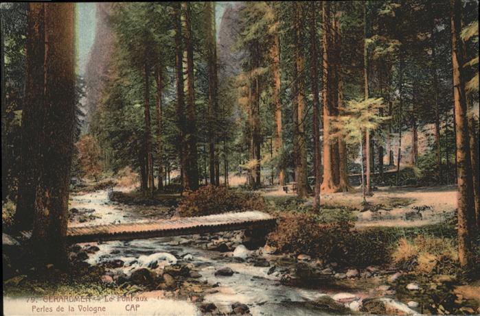 Gerardmer Vosges Le Pont aux Perles de la Vologne