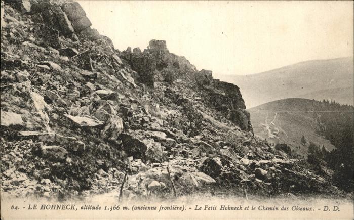 Stosswihr Le Hohneck Petit Hohneck et le Chemin d