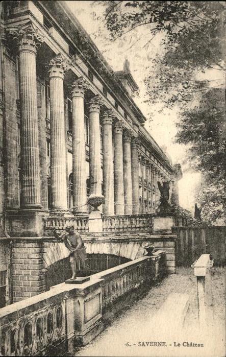 Saverne Bas Rhin Alsace Chateau sculpture