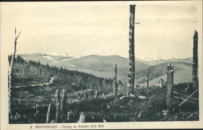 Reichsackerkopf Muenster Champ de Bataille 1914 - 1918