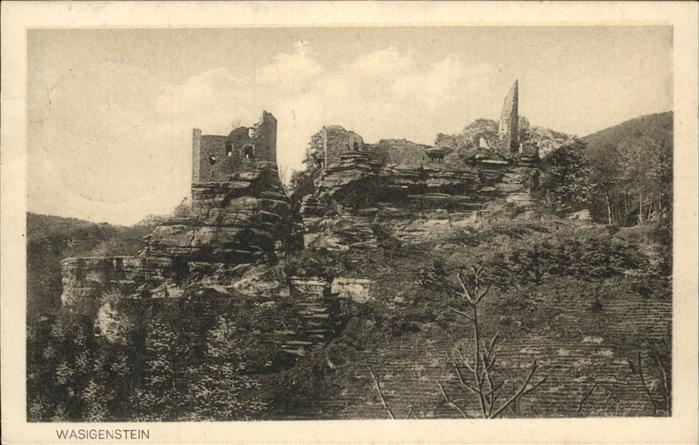 Obersteinbach Elsass Ruine Chateau Wasigenstein