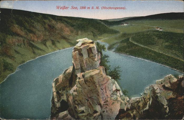 Orbey Haut Rhin Lac Blanc Weisser See