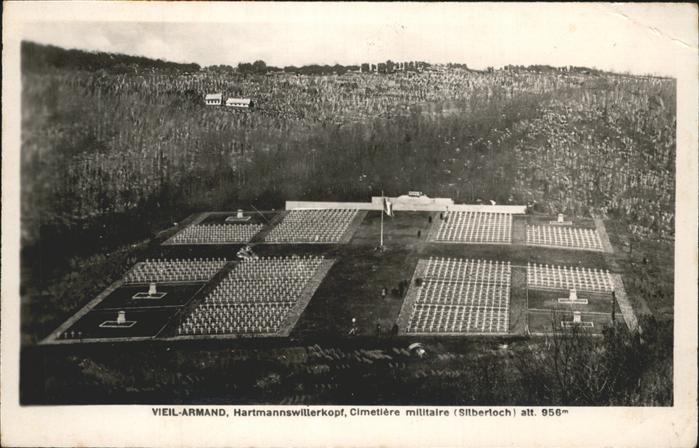 Soultz-Haut-Rhin Vieil Armand Cimetiere Militaire au Sil