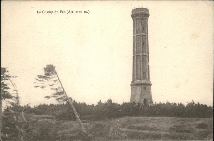 Schirmeck Le Champ du Feu Aussichtsturm