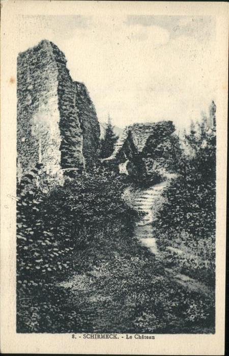 Schirmeck Chateau ruine