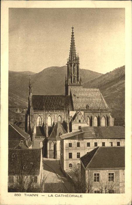 Thann Haut Rhin Elsass Cathedrale