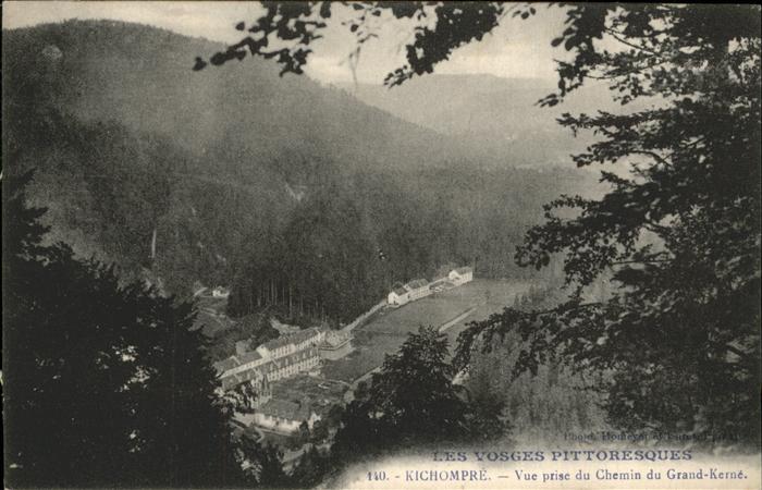 Kichompre Gerardmer Vosges Vue prise du Chemin du Grand Kerne