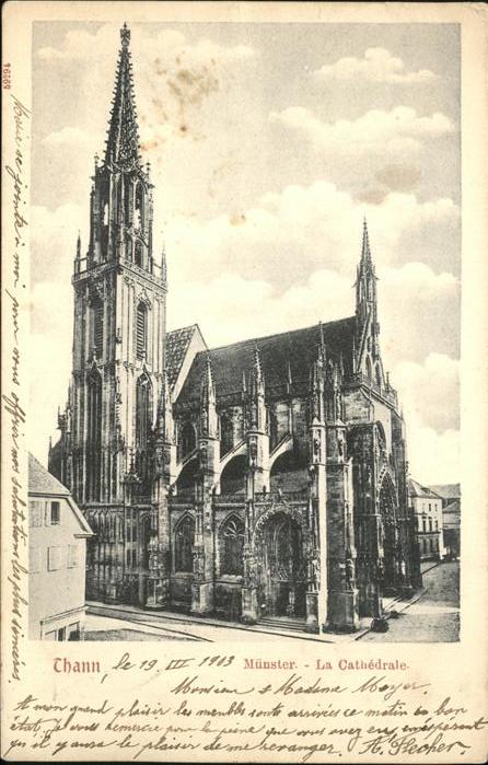 Thann Haut Rhin Elsass Cathedrale Münster