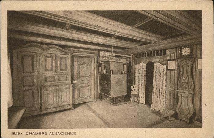 Alsace Elsass Chambre alsacienne