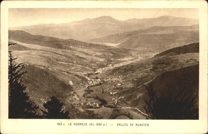Munster Haut Rhin Elsass Le Hohneck Vallee de Munster