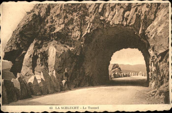 Le Valtin Col de la Schlucht Le Tunnel