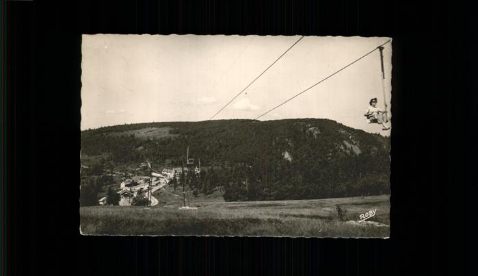 Le Valtin Col de la Schlucht Telesiege Sessellift
