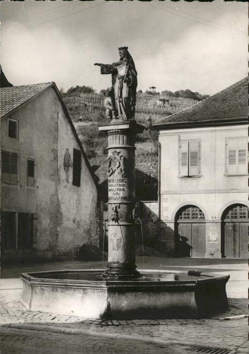 Andlau Fontaine Sainte Richarde Brunnen