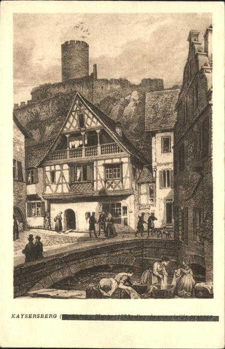 Kaysersberg Haut Rhin Musee pont tour