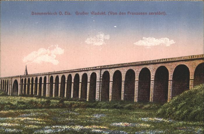 Dammerkirch Dannemarie Haut-Rhin Viadukt