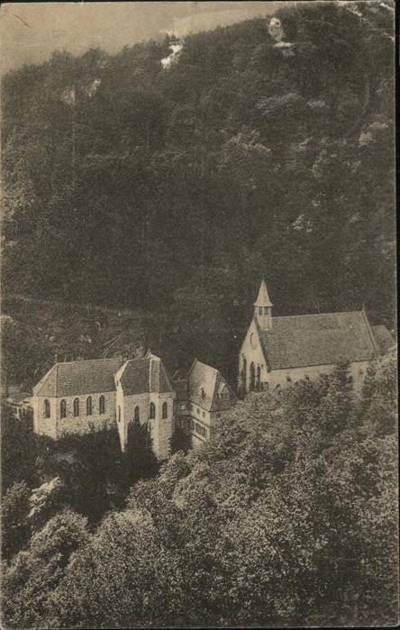 Rappoltsweiler Haut Rhin Elsass Pelerinage Notre Dame de Dusenbach Wall