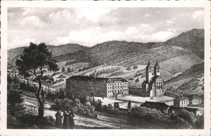 Murbach Elsass Abbaye Princiere au temps de sa secular