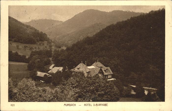 Murbach Elsass Hotel St. Barnabe