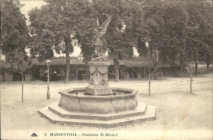 Haguenau Bas Rhin Pelerinage Marienthal couvent Fontaine
