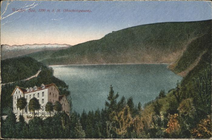 Orbey Haut Rhin Lac Blanc Weisser See