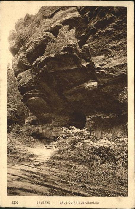 Saverne Bas Rhin Alsace Saut du Prince Charles