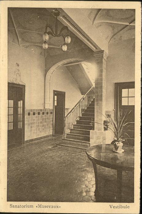 Masevaux Haut Rhin Alsace Sanatorium le vestibule