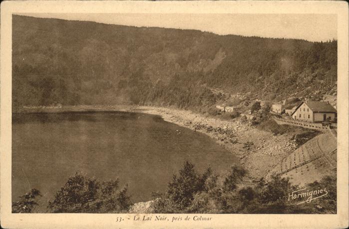 Orbey Haut Rhin Lac Noir Schwarzer See