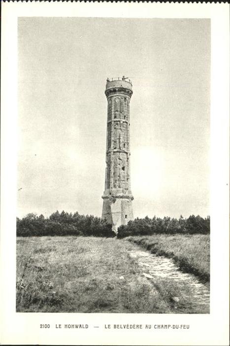 Le Hohwald Le Belvedere au Chap du Feu Aussichtstu