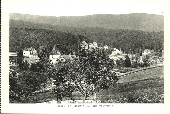 Le Hohwald Vue d_ensemble