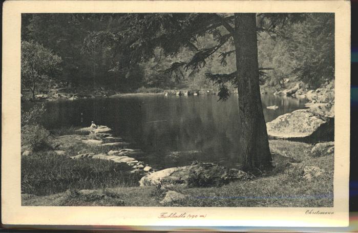 Metzeral Haut Rhin Lac Fischboedle See