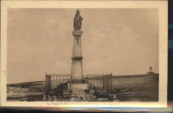 Sewen La Vierge du Ballon d_Alsace Elsässer B