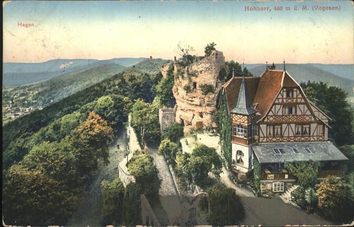 Saverne Bas Rhin Alsace Chateau Hohbarr avec Hotel Restaurant