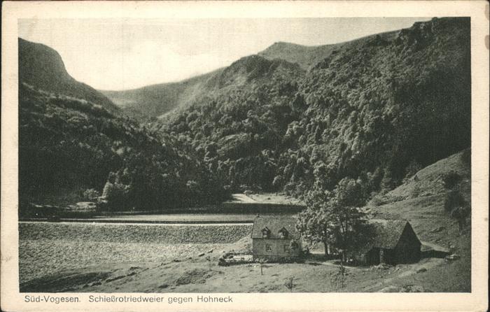 Stosswihr Schiessrotriedweier gegen Hohneck