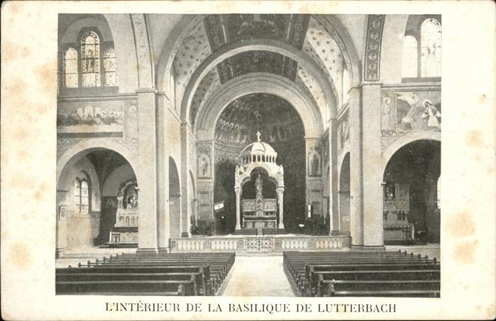 Lutterbach Interieur de la Basilique