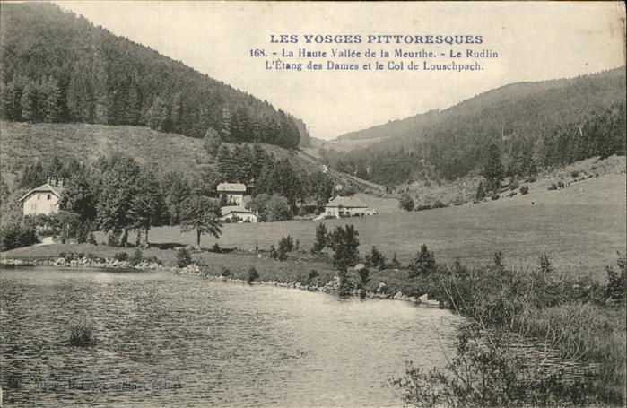 Le Rudlin Haute Vallee de la Meurthe Etang des Da