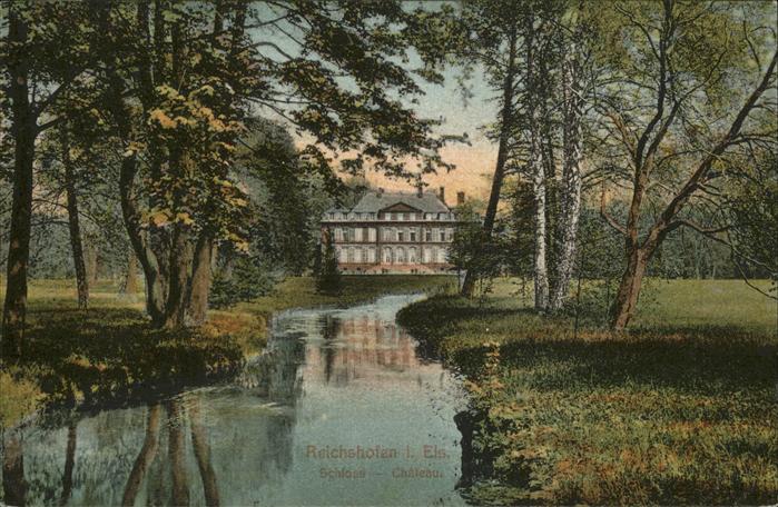 Reichshofen Elsass Chateau Schloss