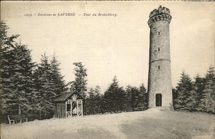 Saverne Bas Rhin Alsace Tour du Brotschberg Aussichtsturm