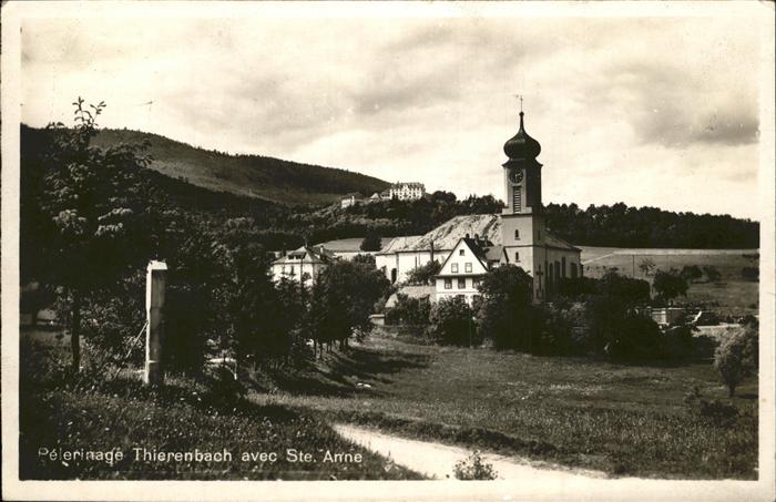 Thierenbach Haut Rhin Elsass Pelerinage Basilique Sainte Anne Wallfa