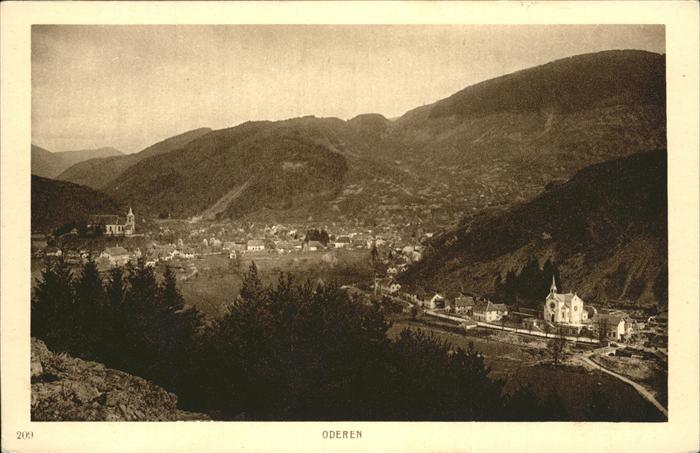 Oderen Haut Rhin Vue panoramique